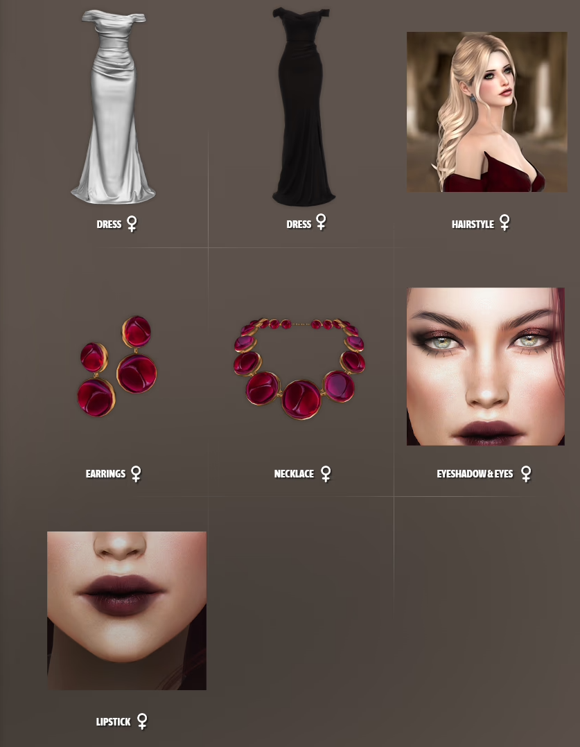 Галерея мода Вечерний сет Lucia Set #1